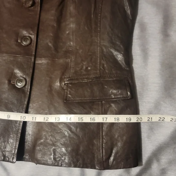 Italian leather jacket - Picture 4 of 10